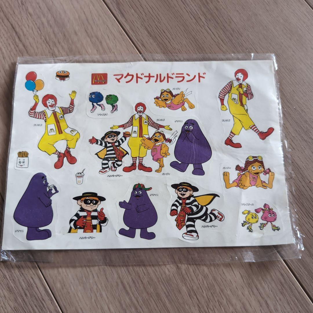 マクドナルドランド ステッカー - メルカリ