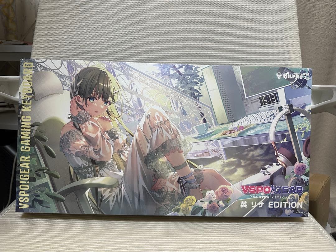 ぶいすぽっ！ 英リサ ゲーミングキーボード ぶいすぽっ！ GEAR ゲーミングキーボード 第1弾 英リサEdition