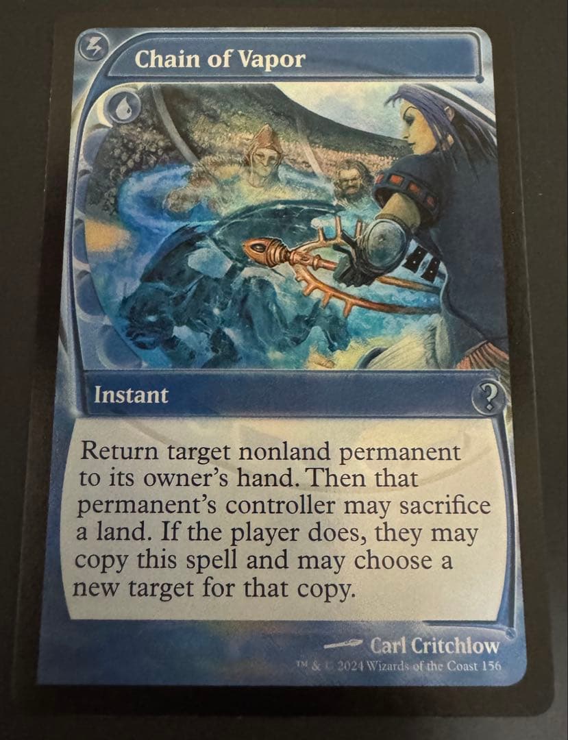 蒸気の連鎖　foil Foil】《蒸気の連鎖/Chain of Vapor》[ONS] 青U | 日本最大級 MTG通販