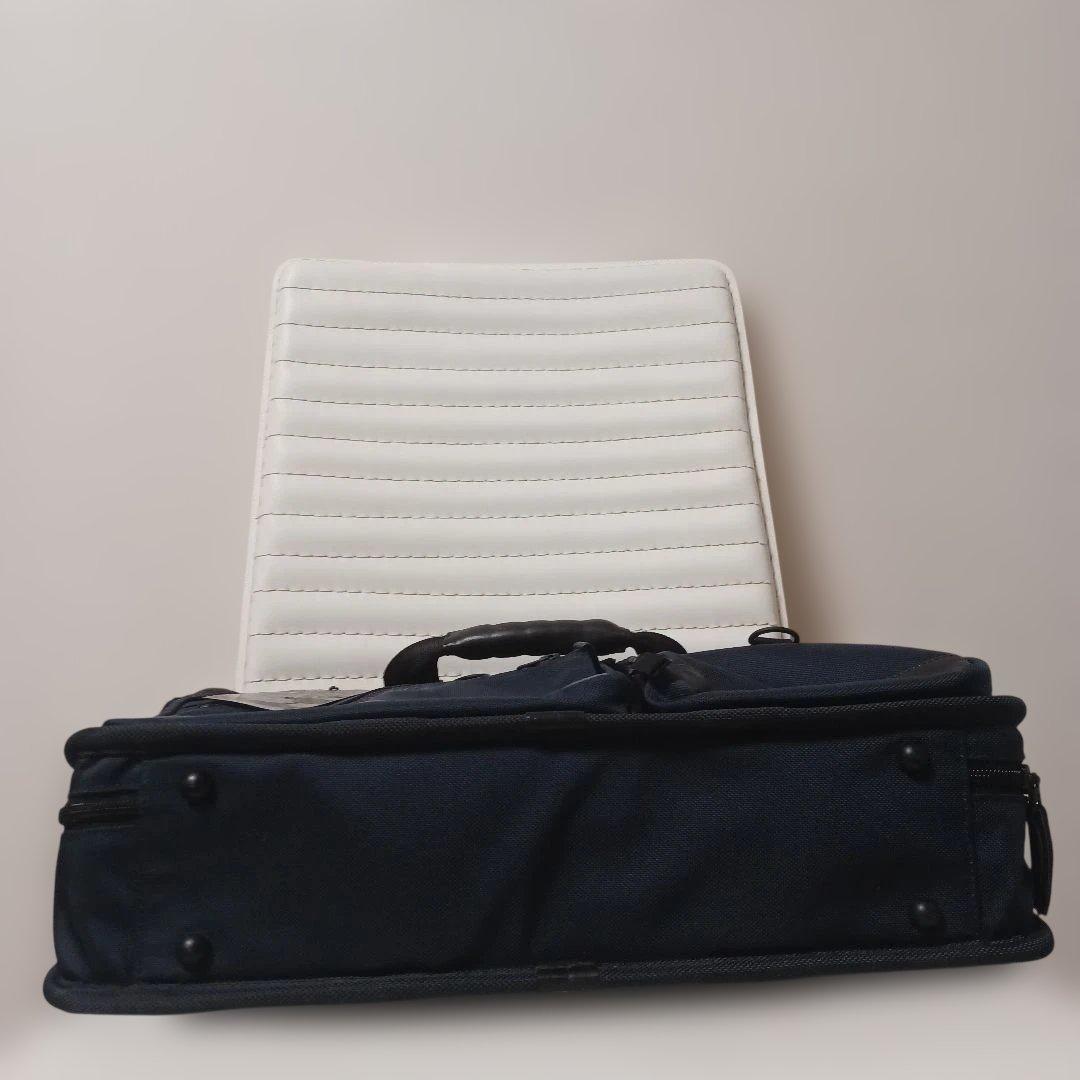 2987【未使用級・全付属品付】PORTER αgelgrip ビジネスバッグ紺