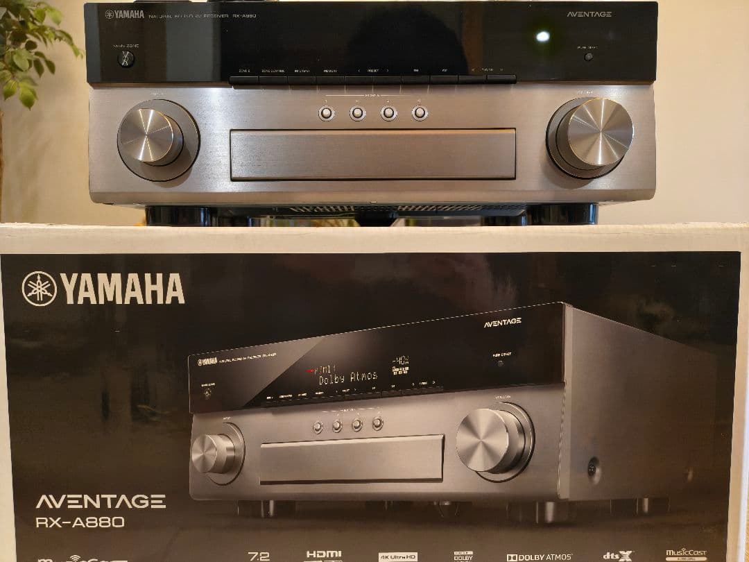 中古美品】YAMAHAヤマハ AVレシーバー AVENTAGE RX-A880 - メルカリ