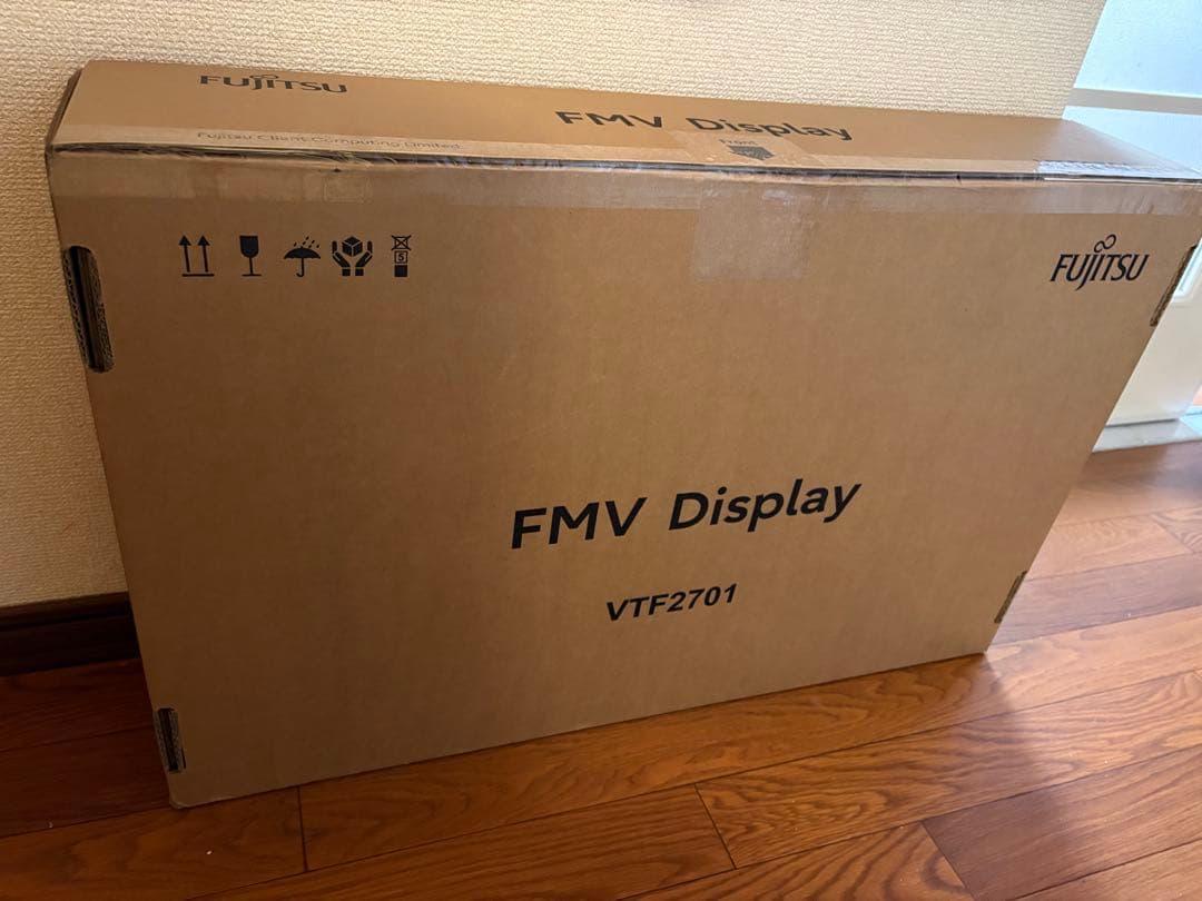 新品未使用　27インチ　VTF27012BT PCモニターブラック　富士通 PCモニター VTシリーズ ブラック VTF27012BT [27型 /フルHD(1920×1080
