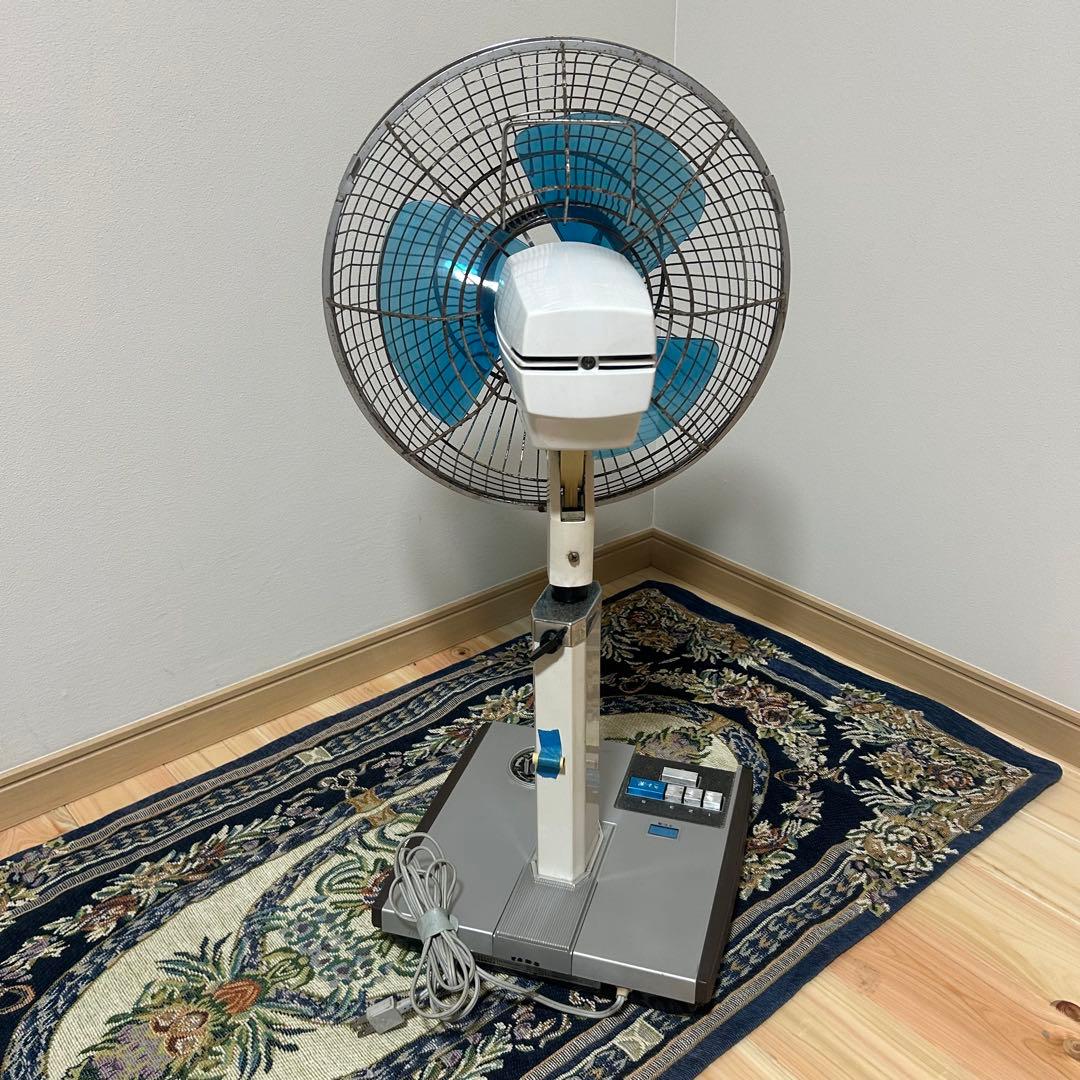 HITACHI 扇風機 昭和レトロ 昭和家電 3枚羽 可動品
