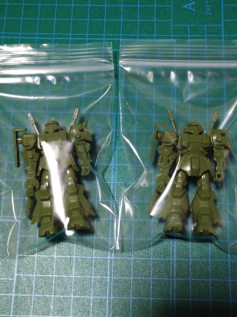 昭和レトロ】食玩 機動戦士Zガンダム 森永チョコスナック ミニプラモ4