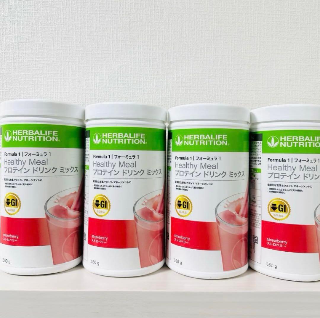 ハーバライフ フォーミュラ1 ストロベリー 4本セット ハーバライフ