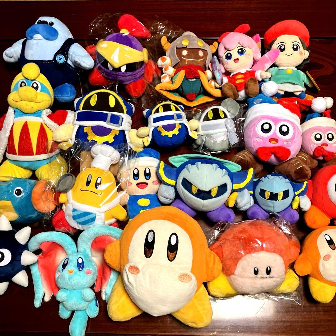 値下げ大歓迎！】星のカービィ ぬいぐるみ 22体 三英貿易 まとめ売り