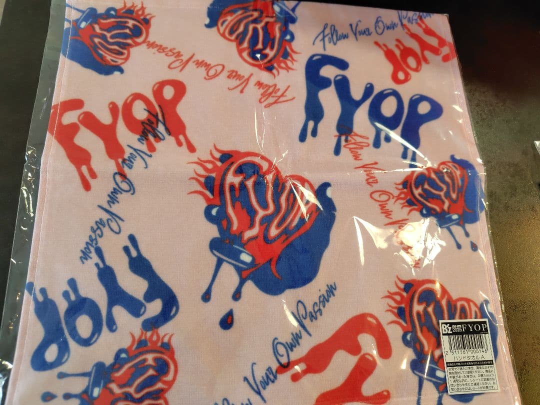 未開封】B'z LIVE-GYM 2025 -FYOP- ハンドタオルA - メルカリ