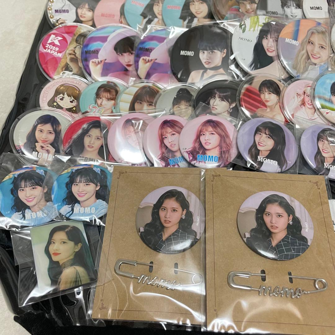 TWICE モモ 缶バッジ セット まとめ 痛バ グッズ - メルカリ