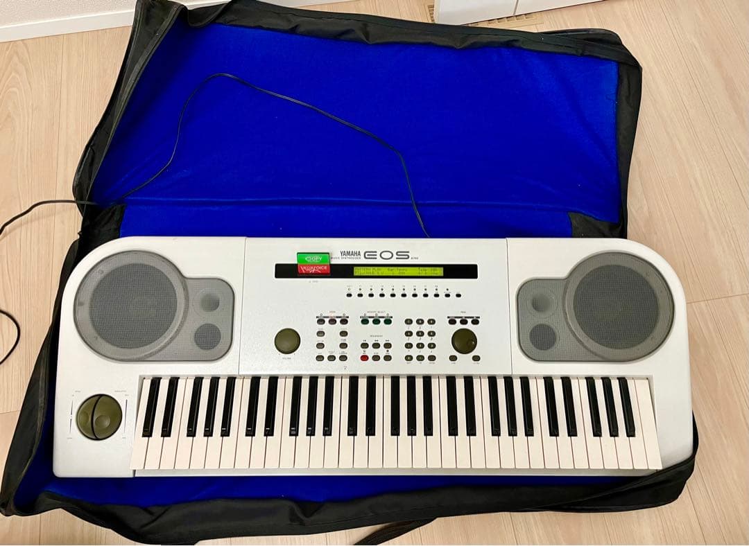 YAMAHA EOS B700 シンセサイザー ボイスカード、ソフトケース付属