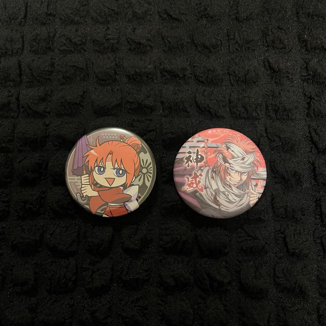 銀魂 神楽 神威 缶バッジ - メルカリ