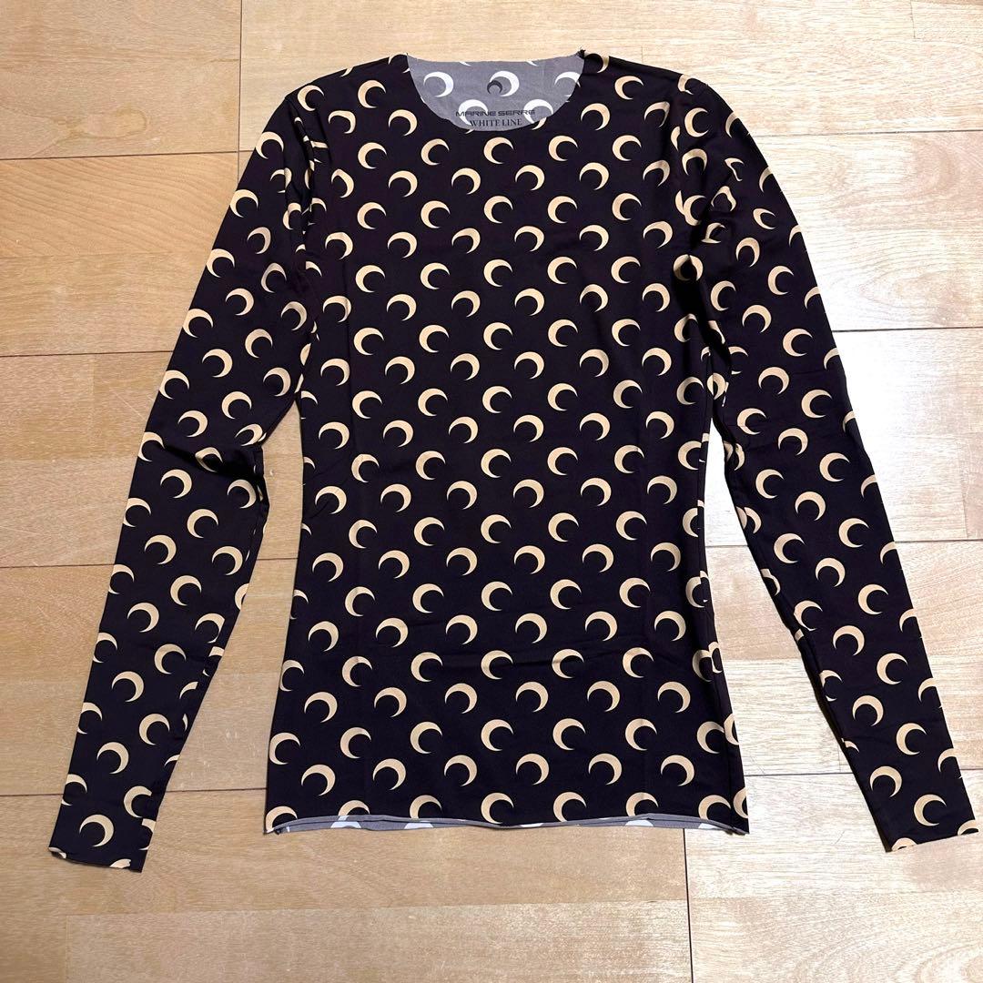 Marine Serre マリーンセル ムーンプリントジャージートップ 月模様S