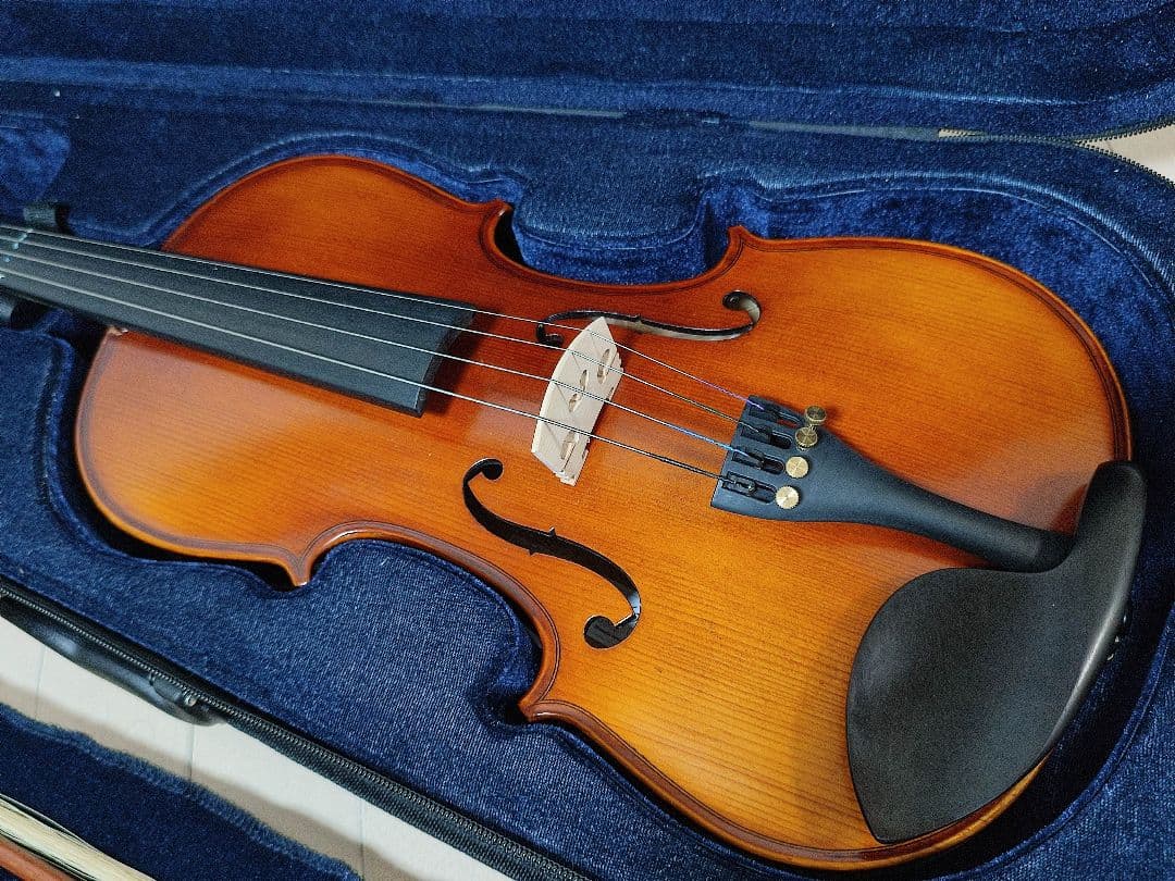 PLAYTECH PVA355 ビオラ 弓・ケース付き - メルカリ