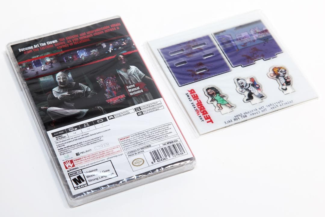 特典付／新品】TERRIFIER:THE ARTCADE GAME テリファー - メルカリ