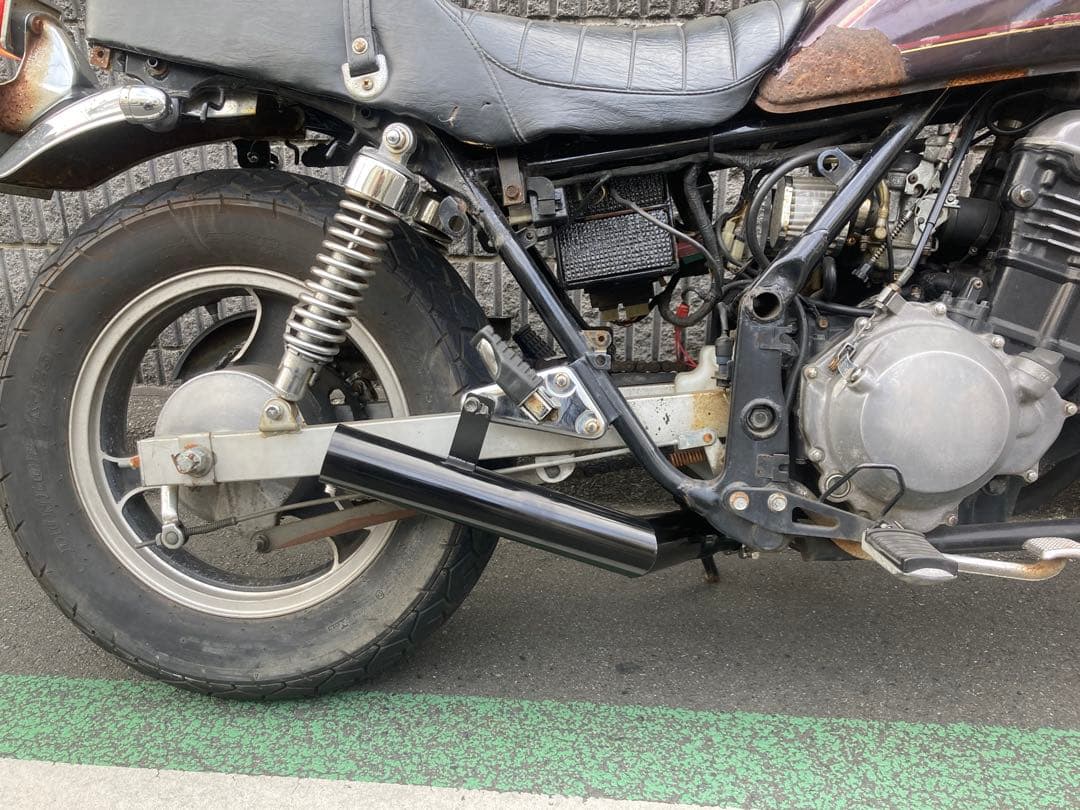 エリミネーター250se lxショート菅 ビート風 ワンオフ カワサキ 旧車