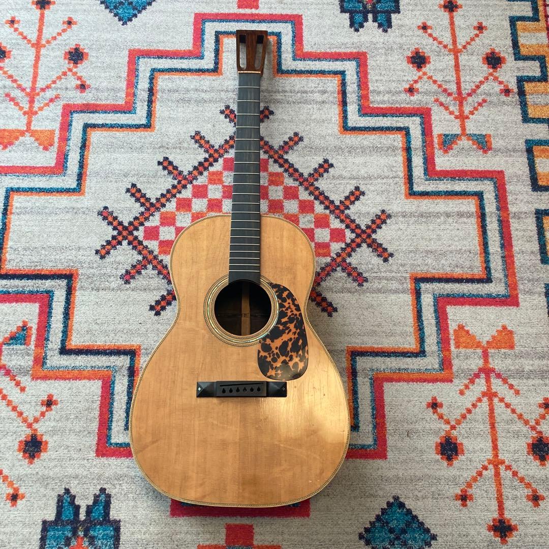 ま*ゆ様 ハンドメイドギター　ジャンク品　ハカランダ 極上杢目！単板ハカランダ】ERVIN SOMOGYI JUMBO JACARANDA USED