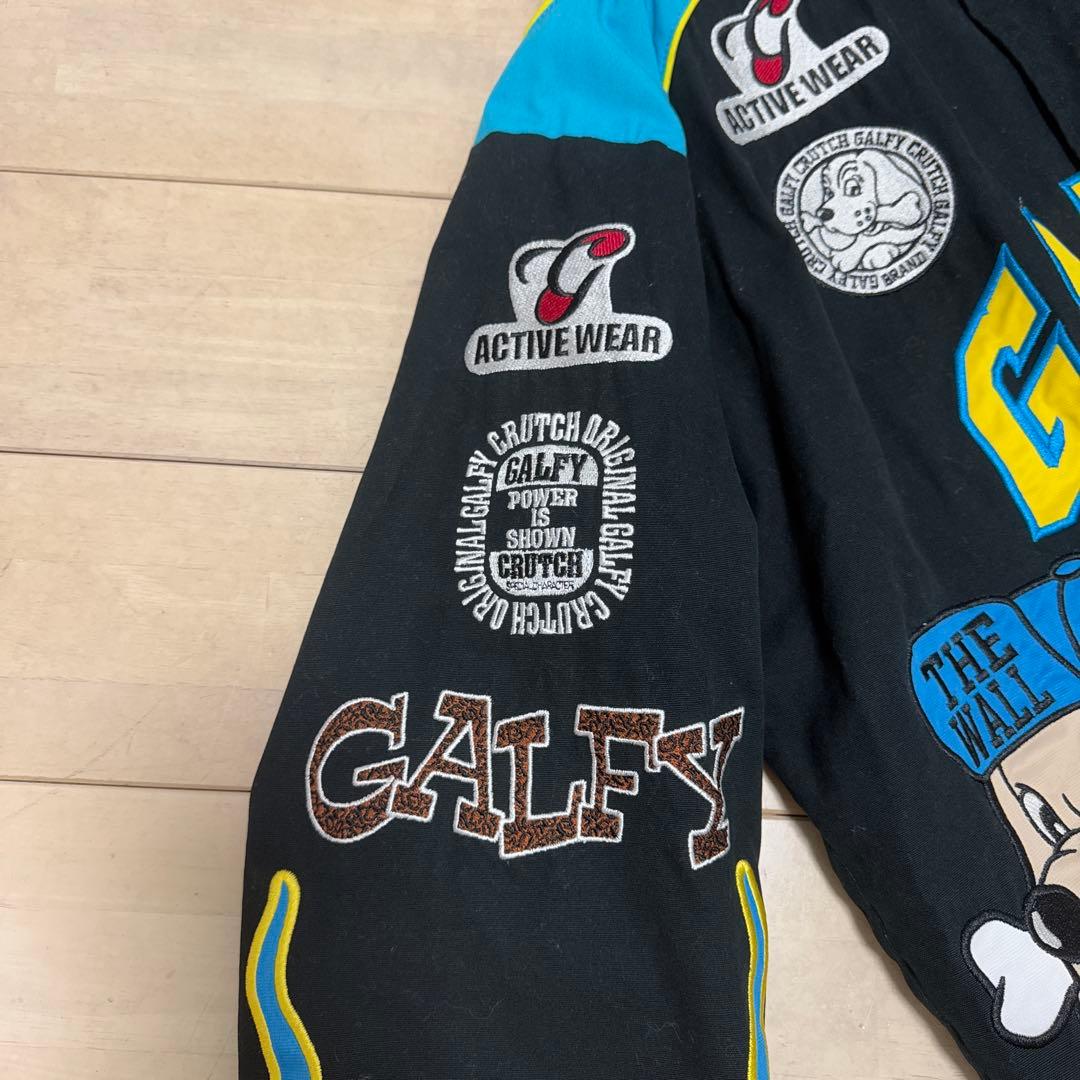 ガルフィー 走り屋ジャケット ブルゾン 刺繍 レーシングジャケット