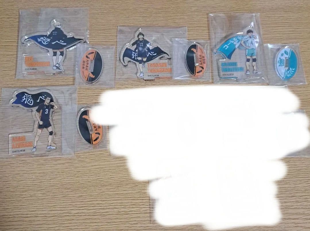 ハイキュー!! セブンネット限定 横断幕 アクリルスタンド スクエア缶