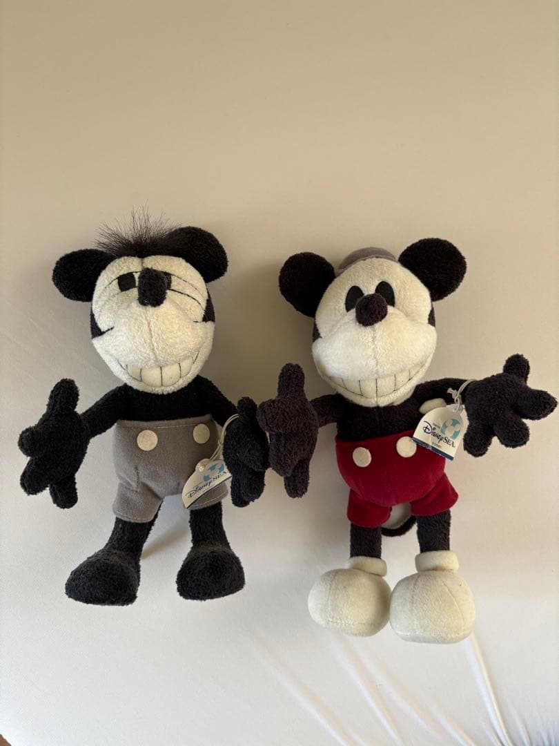 最終値下レアTDS プレーンクレイジー ミッキー スタンディングドールぬいぐるみ 最終値下レアTDS プレーンクレイジー ミッキー スタンディングドール