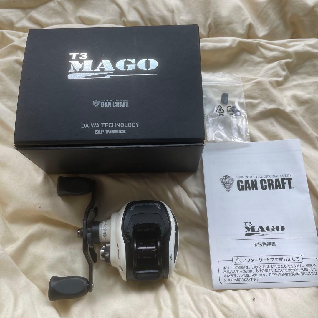 限定レア ガンクラフトホワイトノイズ T3 MAGO ベイトリール - メルカリ