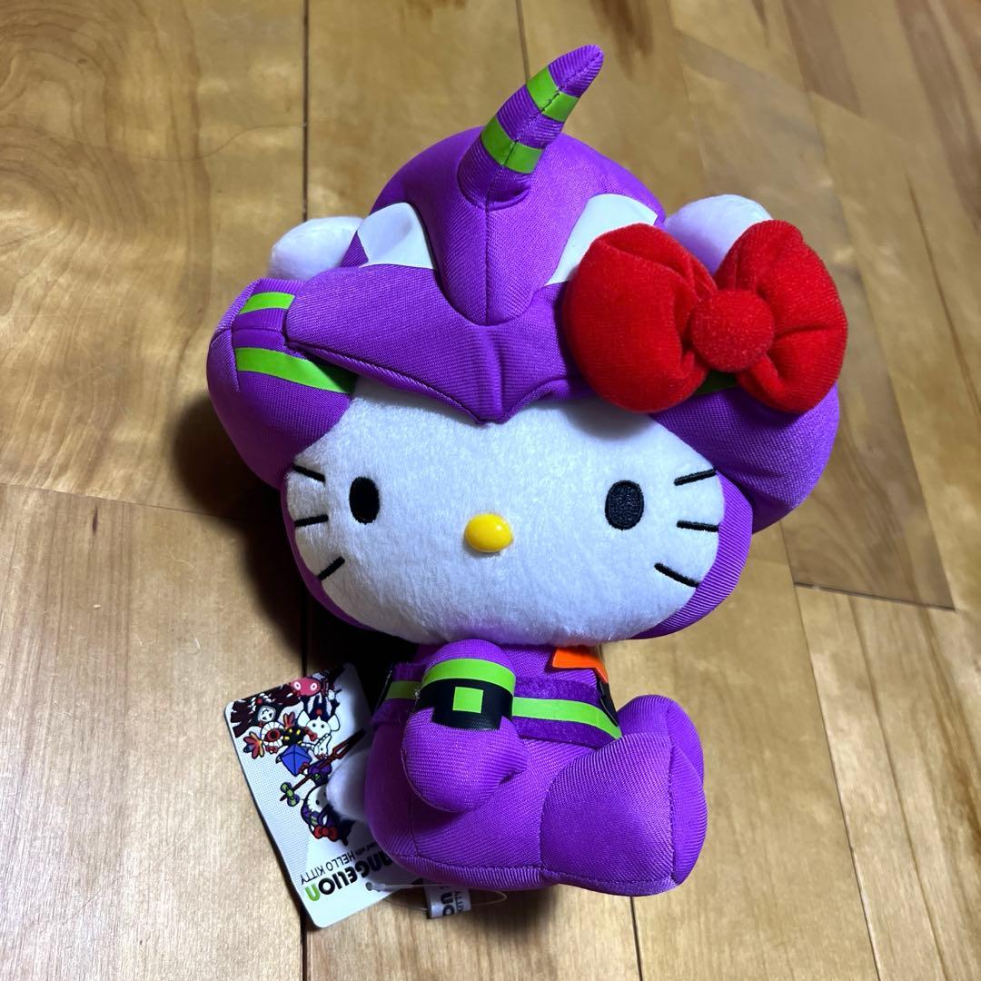 激レア】エヴァンゲリオン×ハローキティ 初号機 ぬいぐるみ - メルカリ