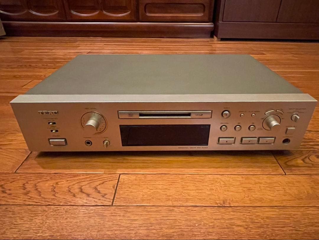 TEAC miniDISD DECK MD -5MKII MDデッキ シルバー