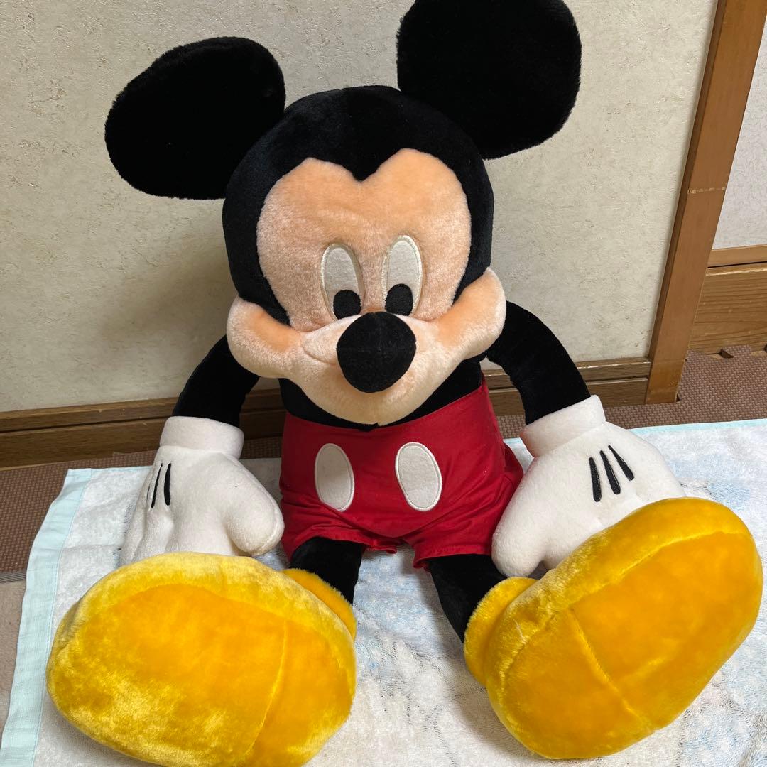 激レア非売品 ディズニー ミッキーマウス ぬいぐるみ - メルカリ