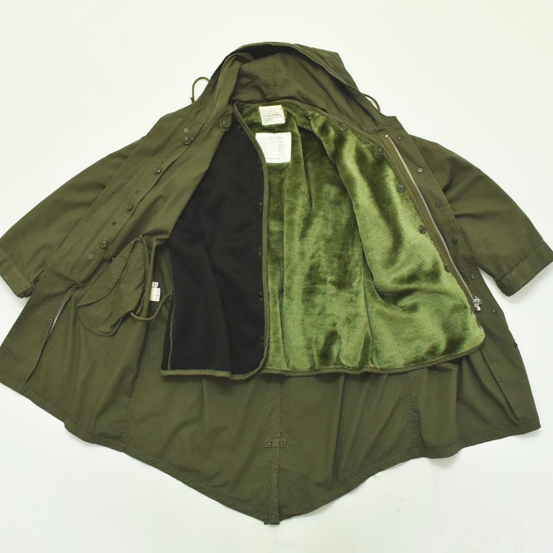 M-51】 HOUSTON ヒューストン ライナー付 モッズコート 青島コート