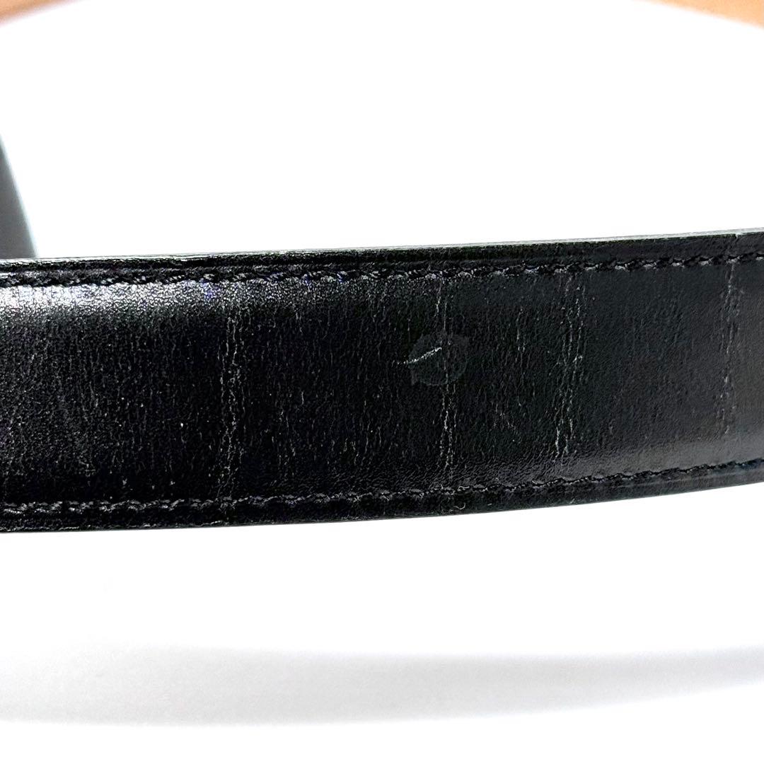 希少 HERMES エルメス マルジェラ期 ベルト シェーヌダンクル レザー