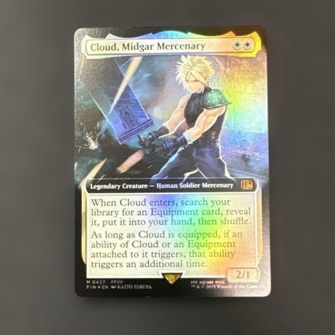 MTG ミッドガルの傭兵、クラウド 拡張 Foil 英語版 Bundle マ*ク様 MTG ミッドガルの傭兵、クラウド 拡張foil 英語版 MTG