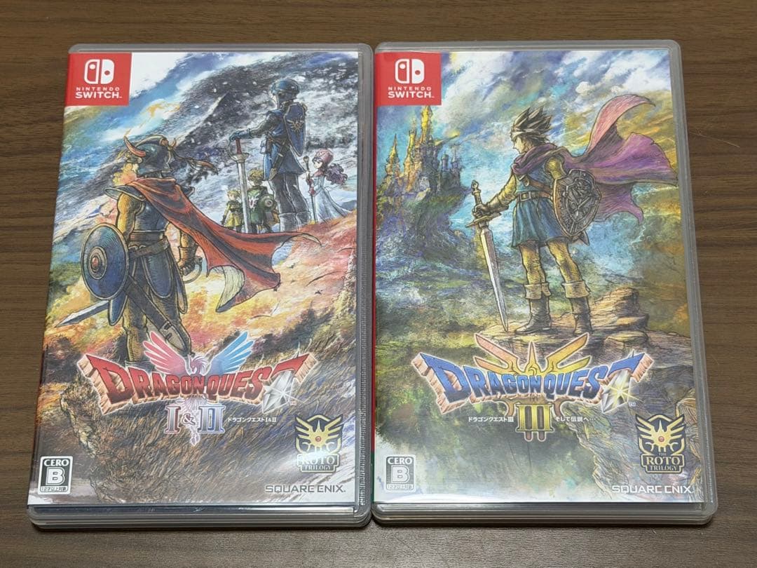 Switch ドラゴンクエストⅠ&Ⅱ、ドラゴンクエストⅢ Nintendo Switch ドラゴンクエストI＆II お一人さま3点限り