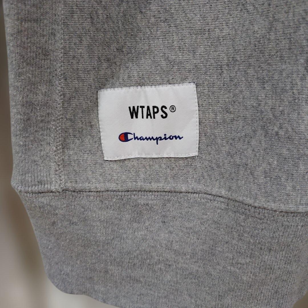 Champion WTAPS スウェット リバースウィーブ グレー Mサイズ - メルカリ