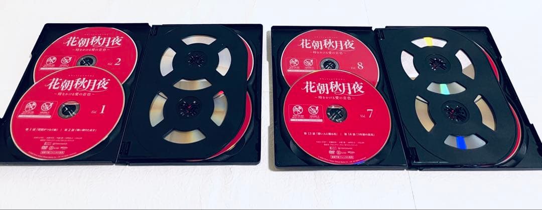 花朝秋月夜　時をかける愛の音色　【全12巻】　レンタル版DVD 全巻セット