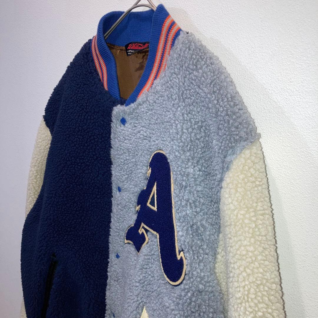 WHITES VILLE ホワイツビル スタジャン ボア フリース サイズ40 - メルカリ