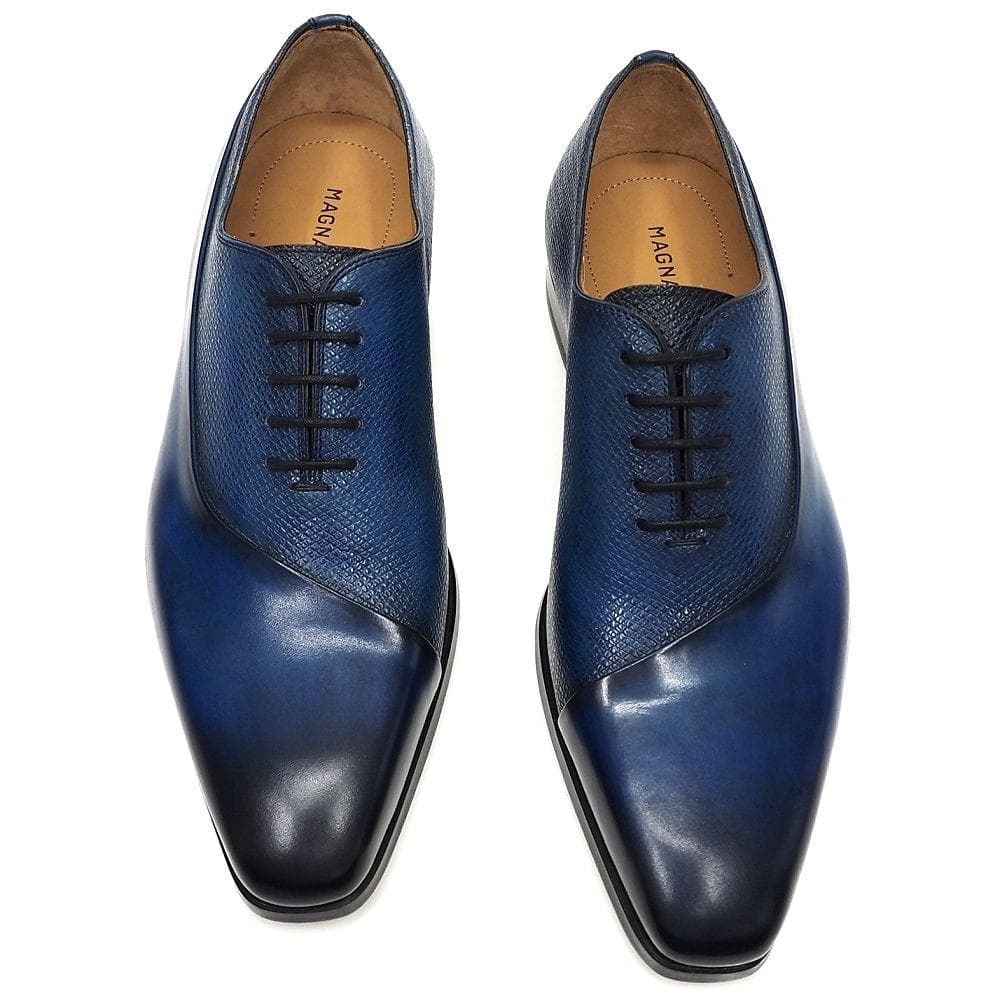 k06464/ MAGNANNI レザーシューズ パティーヌ 38 - メルカリ