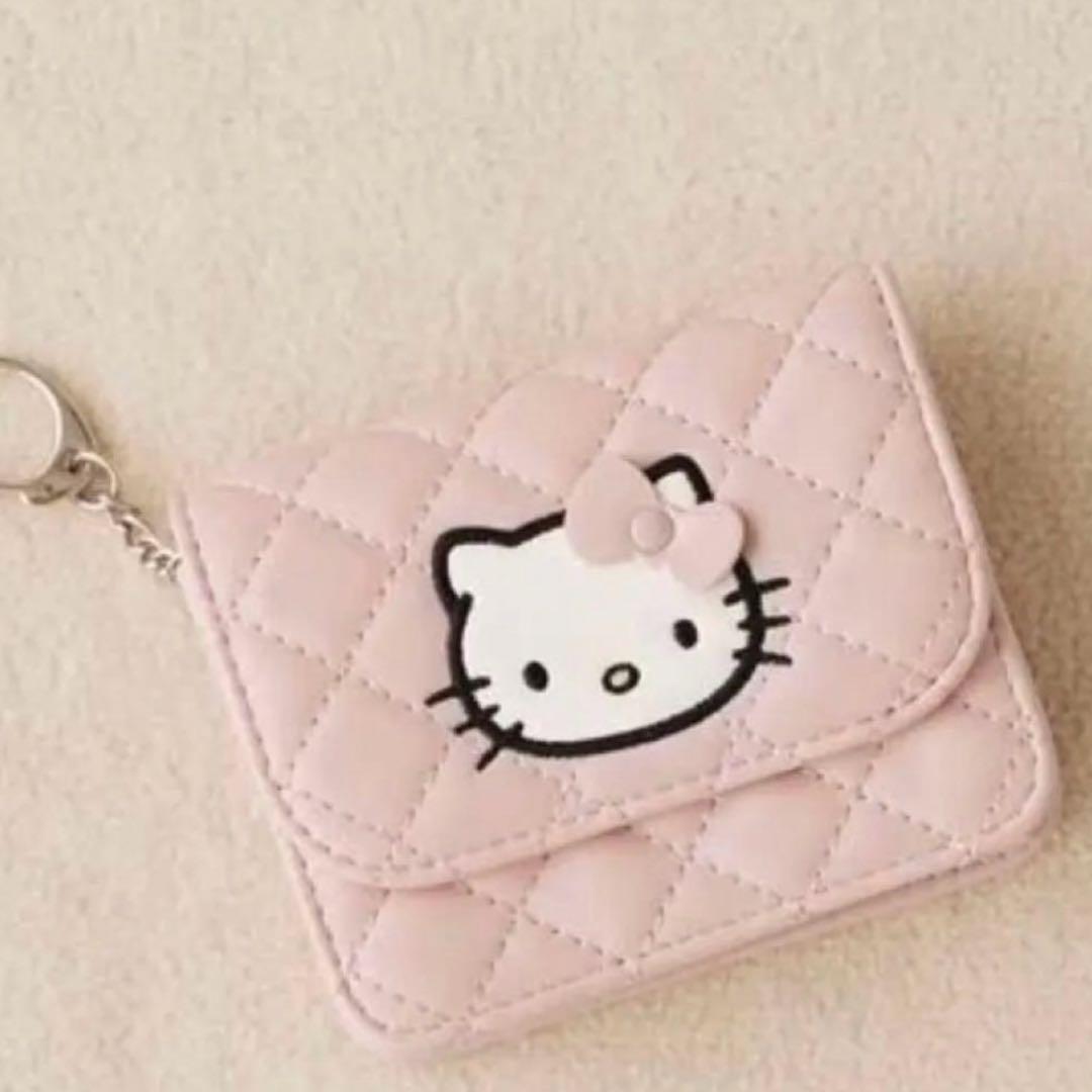 ローリーズファーム キルティングキティ セット ピンク カードケース