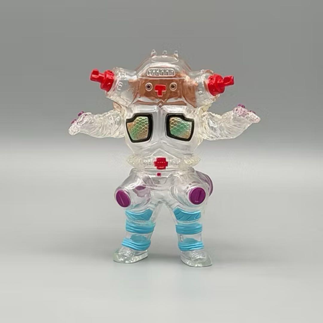 宇宙ロボット キングジョー クリア成型 MAXTOY ウルトラセブン ソフビ