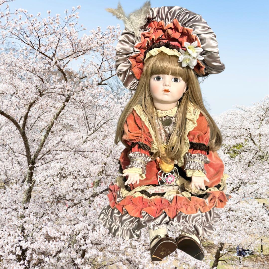 user_a792b3c9様専用 ビスクドール ブリュ ジュン 証明書付き 桜色