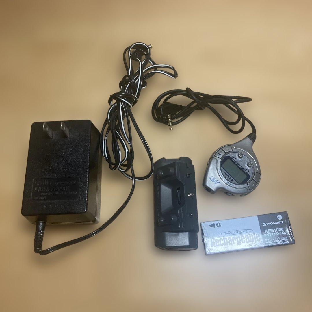 PIONEER ポータブルMDレコーダー PMD-R3-S ジャンク品 - メルカリ