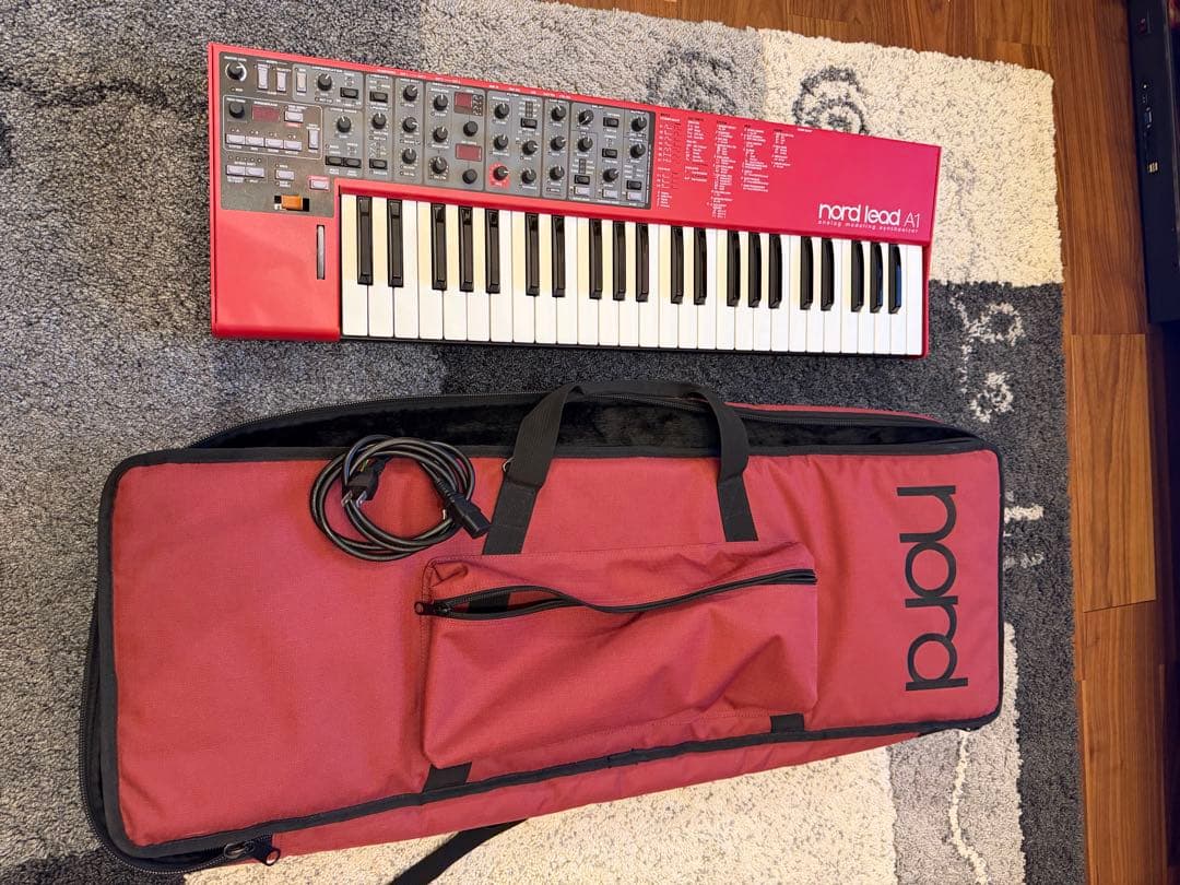 Clavia Nord Lead A1 37鍵 シンセサイザー ケース付 Nord（CLAVIA） Nord Lead A1+Soft Case Lead A1セット ｜イケベ楽器店