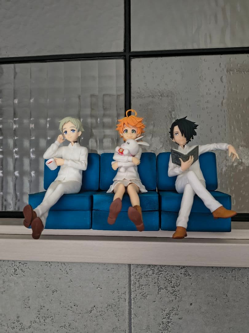 約束のネバーランド プレミアムフィギュア/エマ・ノーマン・レイ (3体