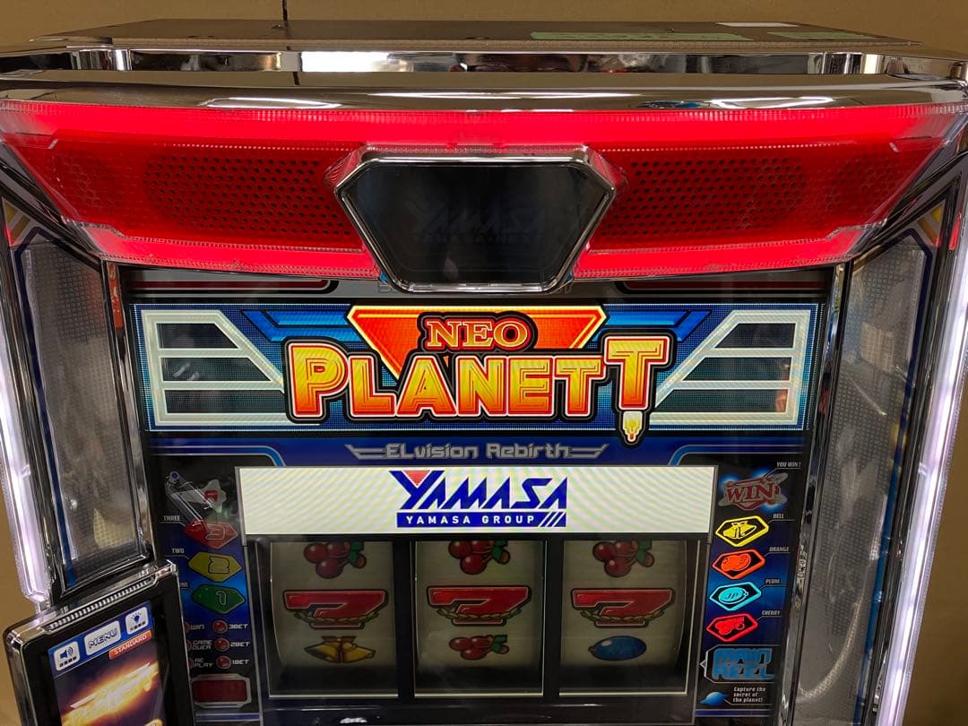 スマスロ実機 パチスロ L ネオプラネットSLED 簡易ユニット付