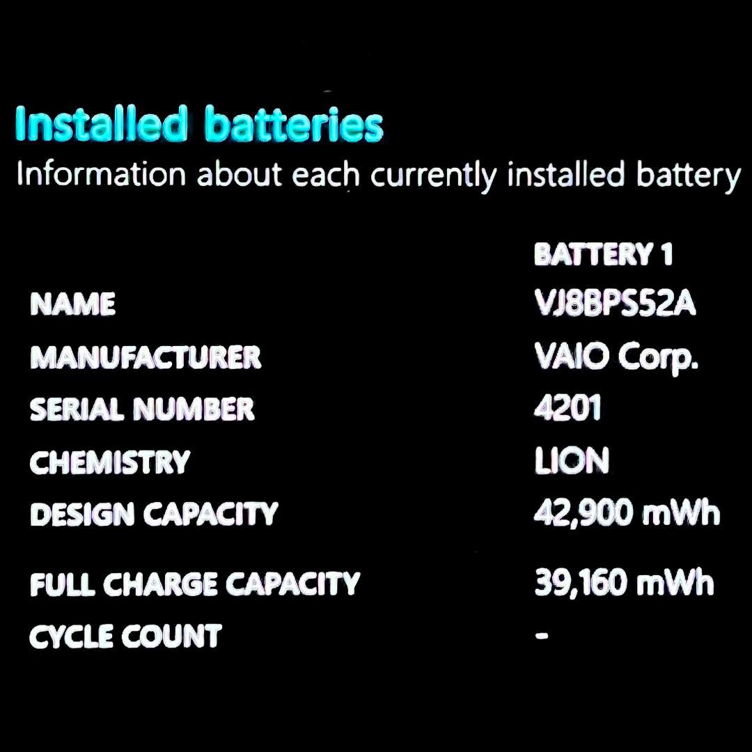 《優良品》第10世代Corei7/ SSD1TB/ RAM32GB/ VAIO