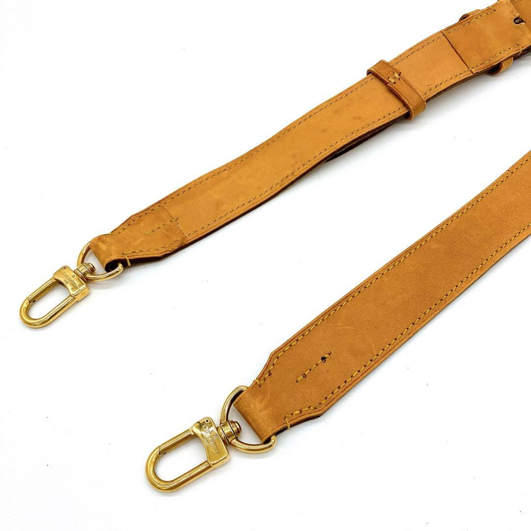 LOUIS VUITTON】ポロション用 ショルダーストラップ ヌメ革の通販はau