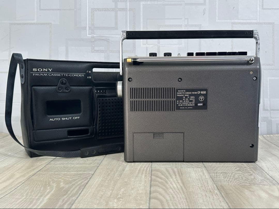 動作品| SONY ラジカセ CF-1600｜ラジオ 昭和レトロ ヴィンテージ