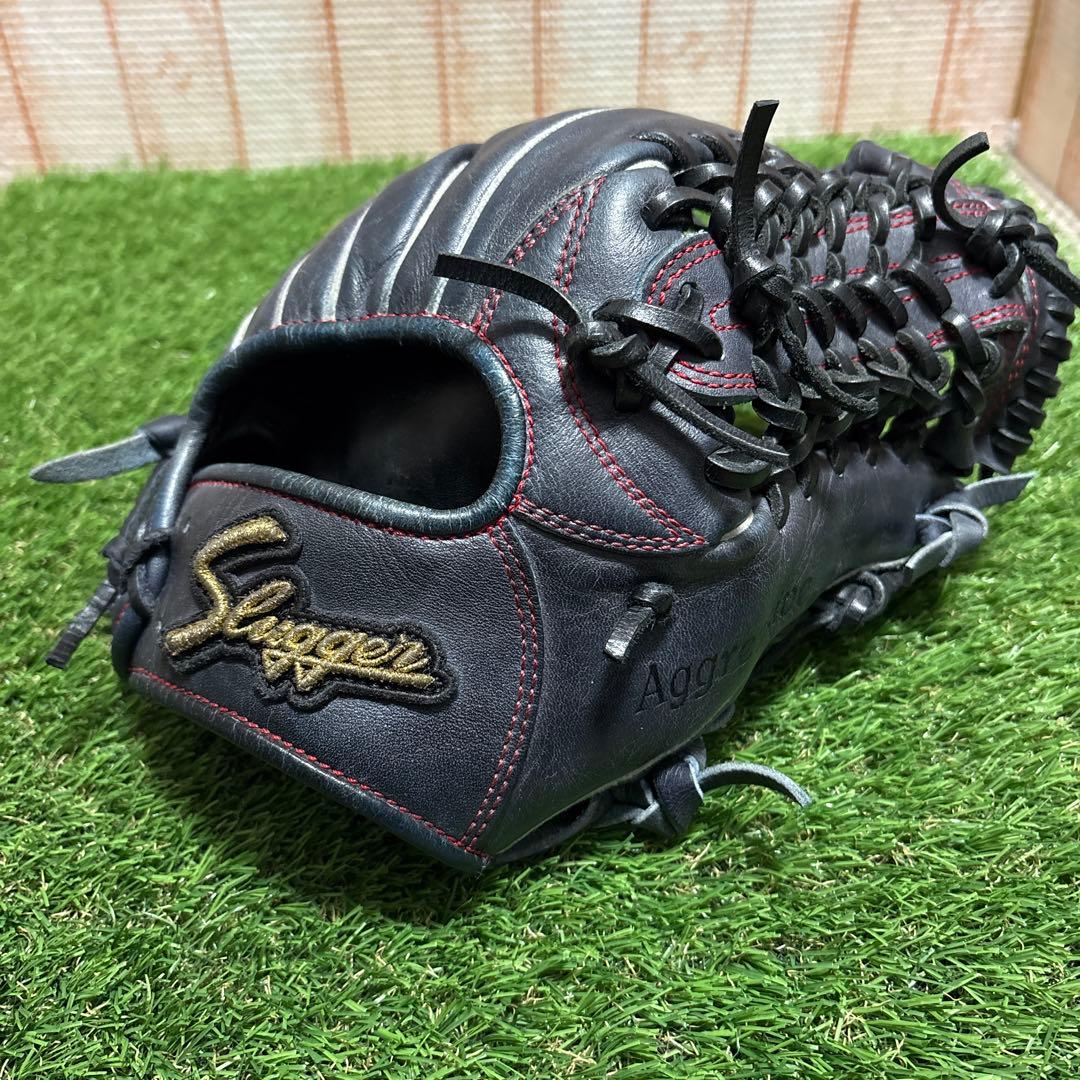 久保田スラッガー　少年軟式J4 久保田スラッガー KSN-J4 Fオレンジ 少年軟式用グラブ ジュニア用では