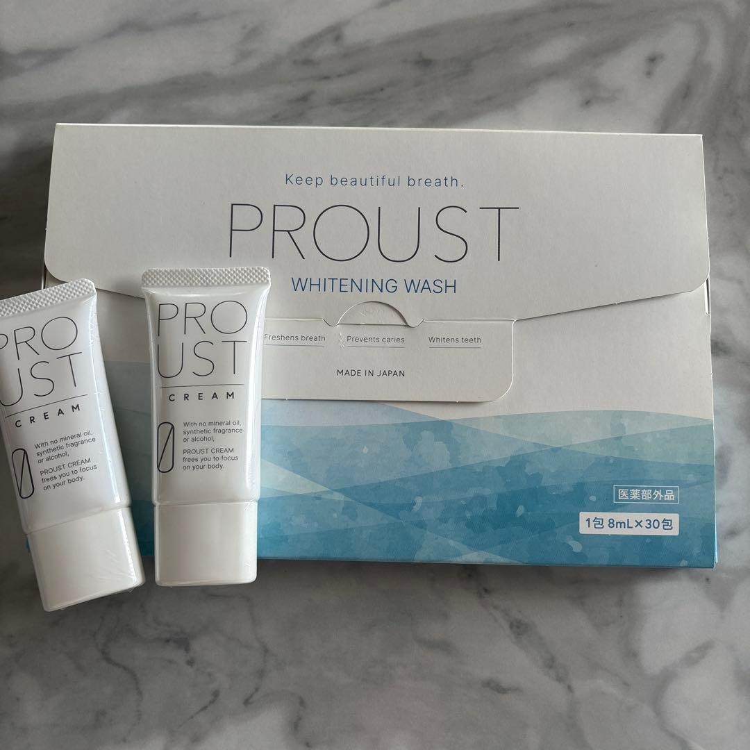 ☆お得セット☆プルーストクリーム2本マウスウォッシュ30包 - メルカリ