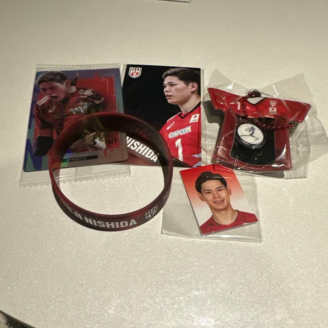 西田有志 グッズ 4点セット バレーボール男子日本代表 - メルカリ