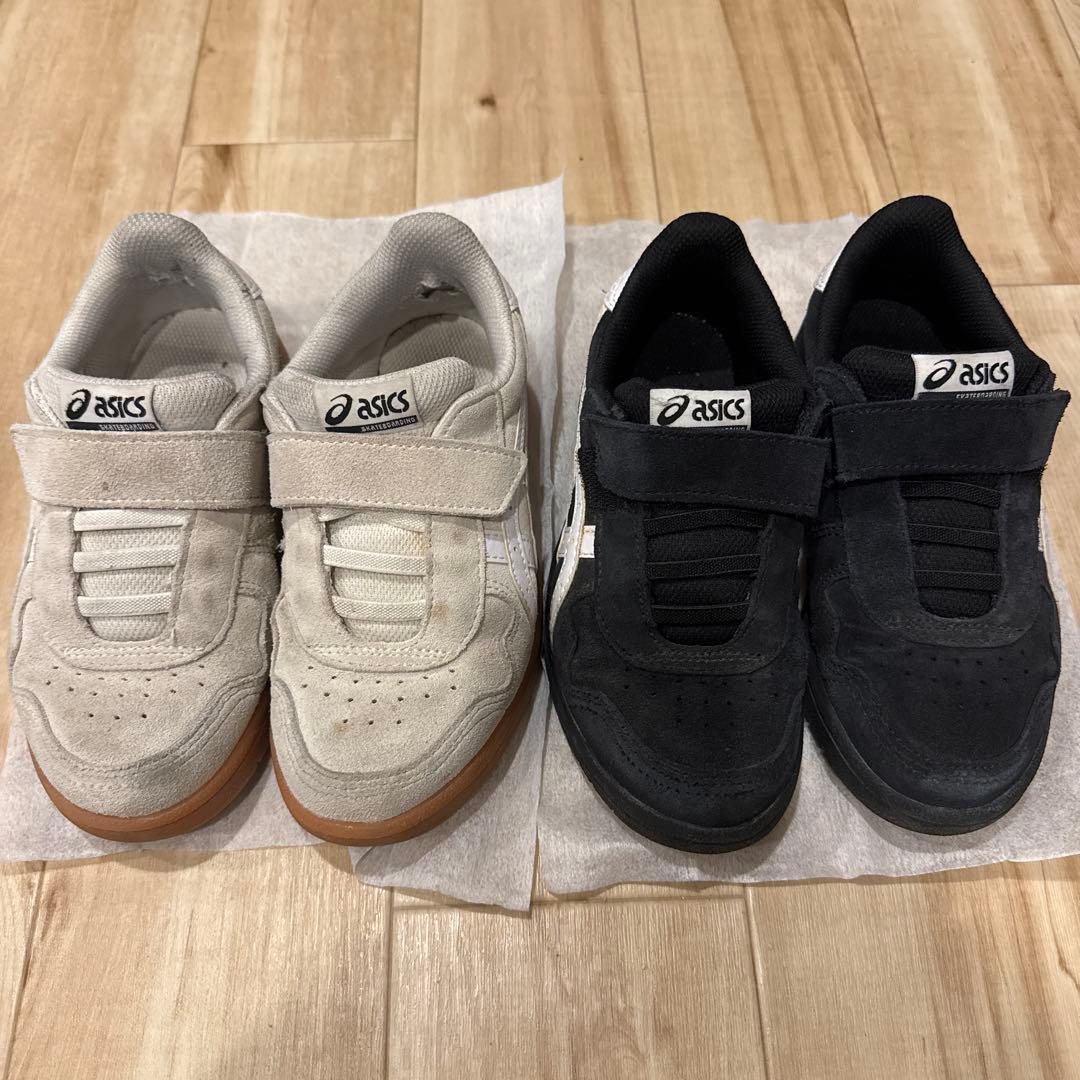 アシックス スケートボードシューズ Japanpro 2足セット asics skatebording】 JAPAN PRO カラー：black/white アシックス
