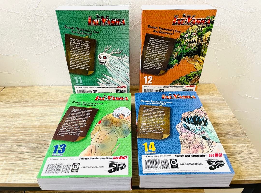 北米版☆犬夜叉 INUYASHA 漫画 16冊セット(2・16巻なし) 漫画