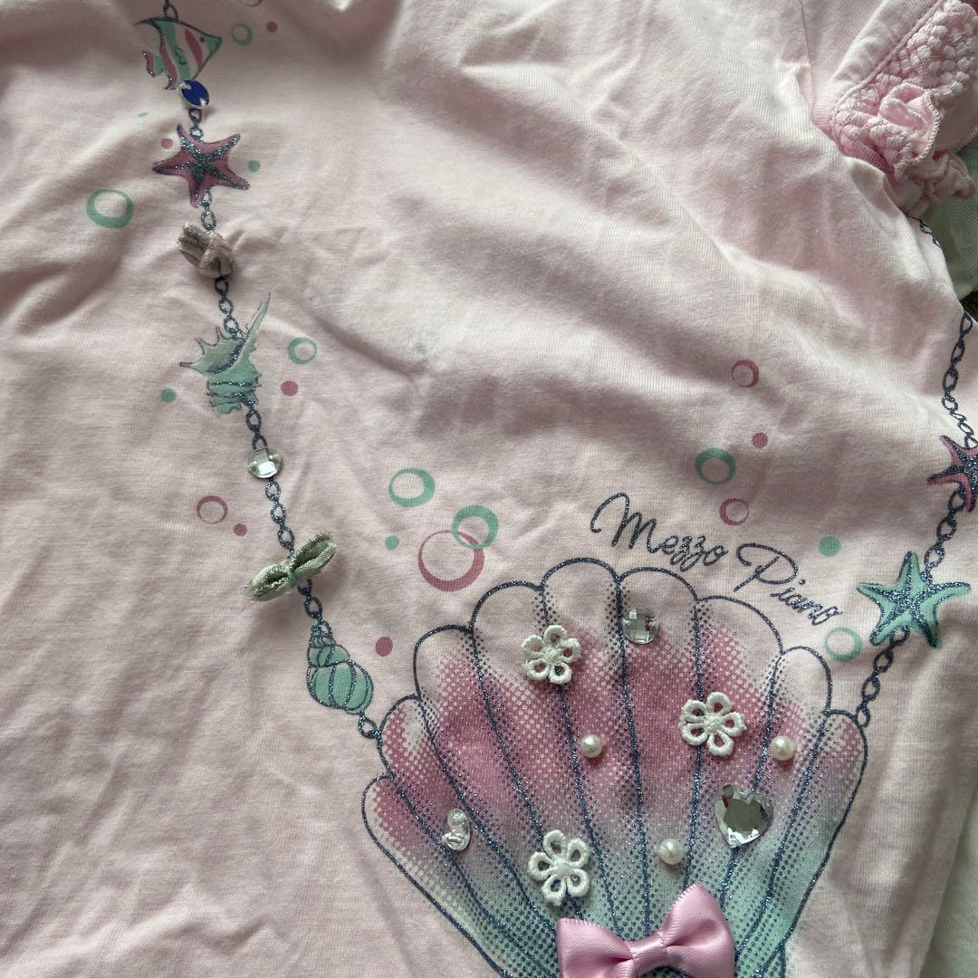 メゾピアノ11枚 ポンポネット1枚 Tシャツ 12枚セット サイズ130 - メルカリ